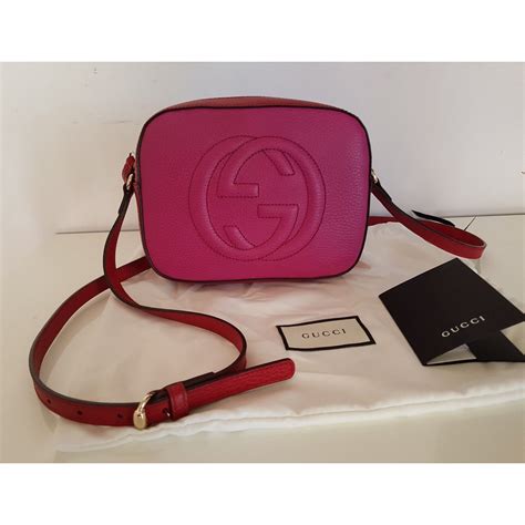 gucci soho bag colors|gucci disco bag red.